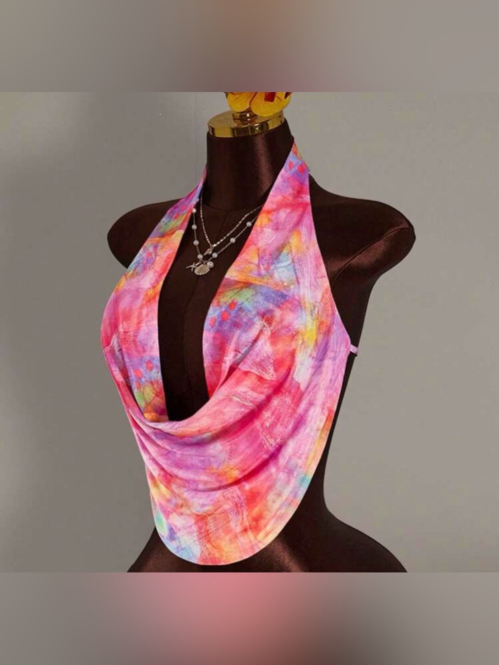 Multicolor Crop Top